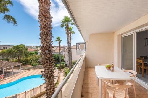 Balcony/terrace, Residence Residhotel Mayflower in Le Grau-du-Roi Balcony/terrace, Residence Residhotel Mayflower in Le Grau-du-Roi