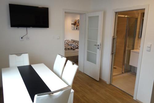 Konyha, Apartmány pod Soláněm (Apartmany pod Solanem) in Karolinka Konyha, Apartmány pod Soláněm (Apartmany pod Solanem) in Karolinka