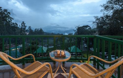 balkon/terras, Club Mahindra Munnar in Chinnakanal balkon/terras, Club Mahindra Munnar in Chinnakanal