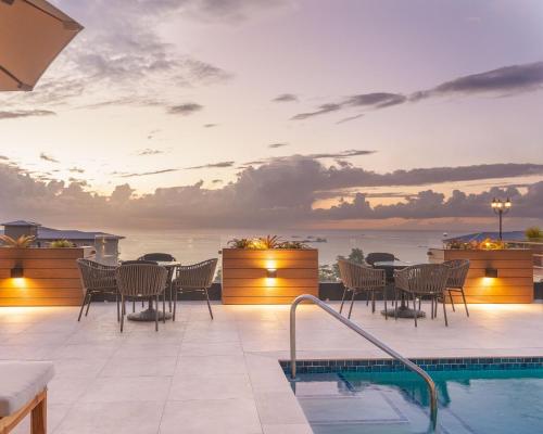Swimming pool, Cara Suites Hotel and Conference Centre in Claxton Bay Swimming pool, Cara Suites Hotel and Conference Centre in Claxton Bay