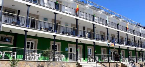 Balcony/terrace, Hotel Villa Jardin in Portomarin Balcony/terrace, Hotel Villa Jardin in Portomarin