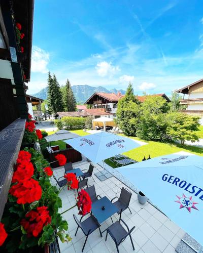 Balcony/terrace, Hardi's Hotel in Inzell Balcony/terrace, Hardi's Hotel in Inzell
