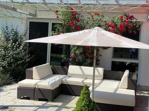 Balcony/terrace, Villa Starnberger See in Pocking Balcony/terrace, Villa Starnberger See in Pocking