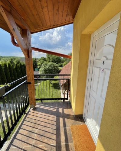 Balcony/terrace, Golyafeszek Vendeghaz in Egerszalok Balcony/terrace, Golyafeszek Vendeghaz in Egerszalok