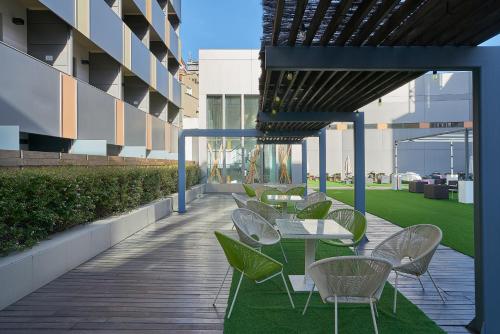 Erkély/terasz, Vincci Zentro Hotel in Zaragoza Erkély/terasz, Vincci Zentro Hotel in Zaragoza