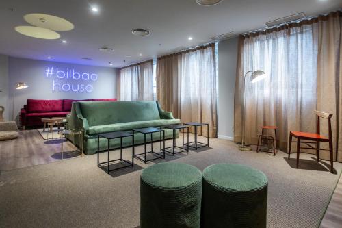 Спільний лаунж/ТБ зона, micampus Bilbao in Бекона Спільний лаунж/ТБ зона, micampus Bilbao in Бекона