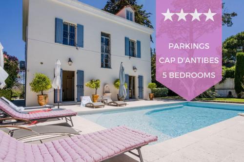 Villa in Cap d’Antibes near beaches