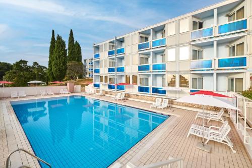 Zwembad, Hotel Plavi Plava Laguna in Porec Zwembad, Hotel Plavi Plava Laguna in Porec
