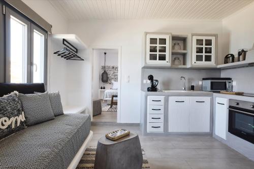 Kitchen, Terra Mare Suites in Milos Island Kitchen, Terra Mare Suites in Milos Island