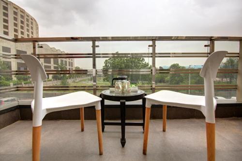 Balcony/terrace, Southwest Inn in Dwarka Balcony/terrace, Southwest Inn in Dwarka