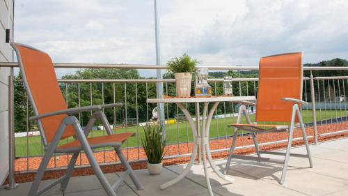 Balcony/terrace, Helis Gastezimmer in Loipersdorf Balcony/terrace, Helis Gastezimmer in Loipersdorf