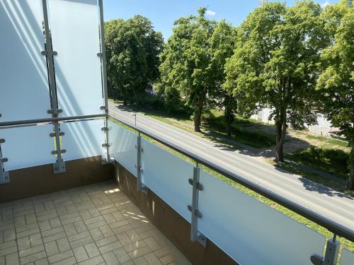 Terraza/balcón, Ferienwohnung Sudpark Apartment - Bad Nauheim in Bad Nauheim Terraza/balcón, Ferienwohnung Sudpark Apartment - Bad Nauheim in Bad Nauheim