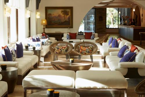 公共休息室/电视室, Eagles Palace - Small Luxury Hotels of the World in 哈尔基季基半岛 公共休息室/电视室, Eagles Palace - Small Luxury Hotels of the World in 哈尔基季基半岛