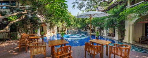 Swimming pool, Khumphaya Resort and Spa Boutique Collection in San Sai Swimming pool, Khumphaya Resort and Spa Boutique Collection in San Sai