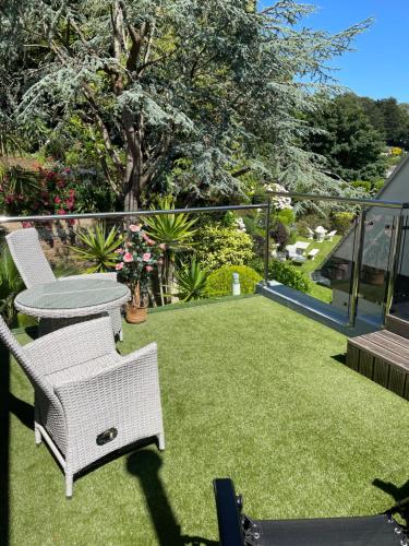 balkon/taras, Porthole Suites in Saint Aubin balkon/taras, Porthole Suites in Saint Aubin