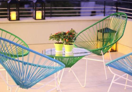 Balcony/terrace, Bulnes Eco Suites in Buenos Aires Balcony/terrace, Bulnes Eco Suites in Buenos Aires