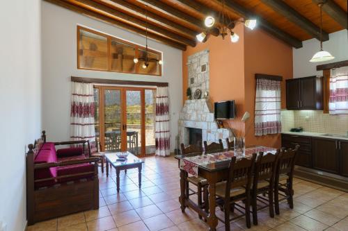 Omalos Village in Mousoures Omalos Village in Mousoures