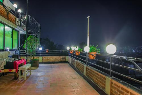 Balcony/terrace, Hotel Layaku Durbar in Bhaktapur Balcony/terrace, Hotel Layaku Durbar in Bhaktapur