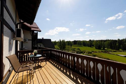 Erkély/terasz, Spa Hotel Ezeri in Sigulda Erkély/terasz, Spa Hotel Ezeri in Sigulda