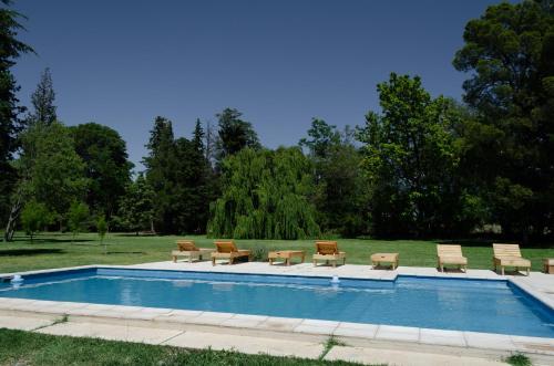 Swimming pool, Posada Los Cipreses in Capitan Montoya Swimming pool, Posada Los Cipreses in Capitan Montoya