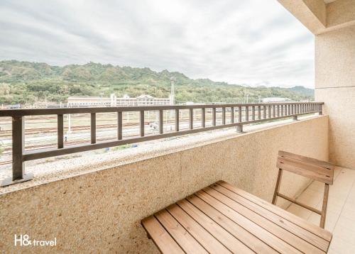 Balcó/terrassa, Taitung Puyuma Style Inn in Taitung Balcó/terrassa, Taitung Puyuma Style Inn in Taitung