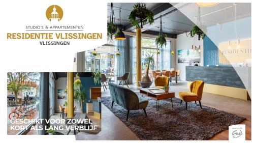 Előcsarnok, Residentie Vlissingen in Oude Binnenstad Előcsarnok, Residentie Vlissingen in Oude Binnenstad