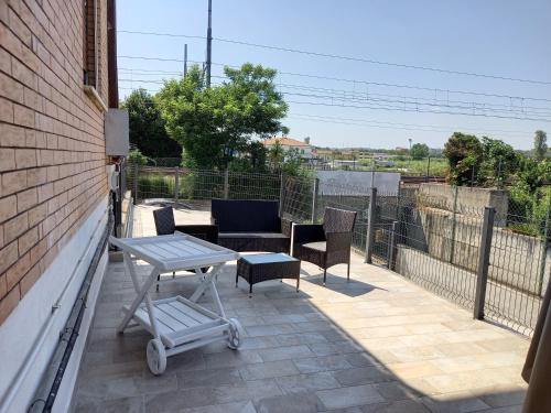 Balcony/terrace, B&B La Vela in Alba Adriatica Balcony/terrace, B&B La Vela in Alba Adriatica