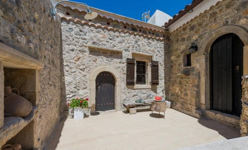 Entrance, Meronas Eco House in Stavros Entrance, Meronas Eco House in Stavros