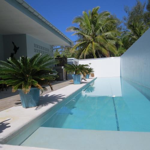 Zwembad, Coast Cook Islands in Matavera Zwembad, Coast Cook Islands in Matavera