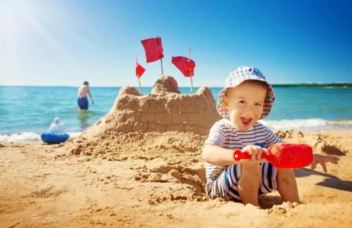 Beach, HOLIDAY HOME ALBARELLA ISLAND in Isola Albarella Beach, HOLIDAY HOME ALBARELLA ISLAND in Isola Albarella