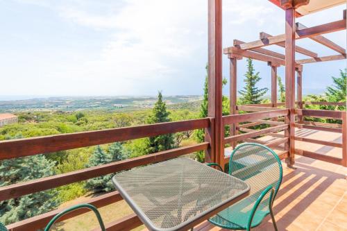Balcony/terrace, Roxani Country House Resort in Maronia Balcony/terrace, Roxani Country House Resort in Maronia