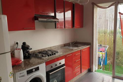 주방, Appartement Familial Dar El Bahr Sidi Rahal in 시디 라할 주방, Appartement Familial Dar El Bahr Sidi Rahal in 시디 라할