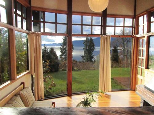 Kilátás, Cabanas Portal Pucon in Pucon Waterfront Kilátás, Cabanas Portal Pucon in Pucon Waterfront