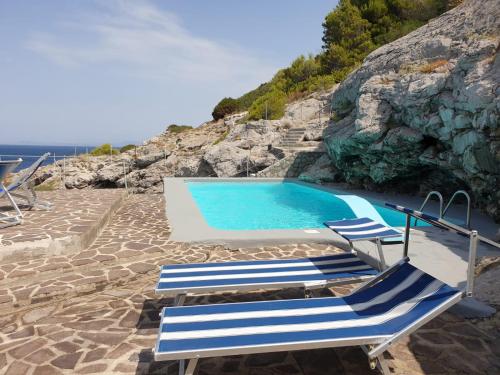 Úszómedence, Villa Anthony piscina privata in Punta Lagno Úszómedence, Villa Anthony piscina privata in Punta Lagno