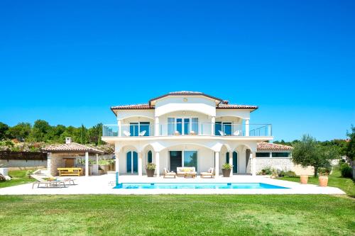 A szálláshely kívülről, Luxury Panorama Vila with amazing Seaview in Gondolici 7 km from Rabac in Gondolici A szálláshely kívülről, Luxury Panorama Vila with amazing Seaview in Gondolici 7 km from Rabac in Gondolici