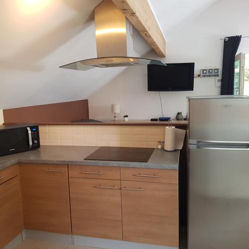Kitchen, Studio Haras in Wavre Kitchen, Studio Haras in Wavre