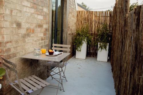 Balcony/terrace, Blaauw Cottage in Riebeek Kasteel Balcony/terrace, Blaauw Cottage in Riebeek Kasteel