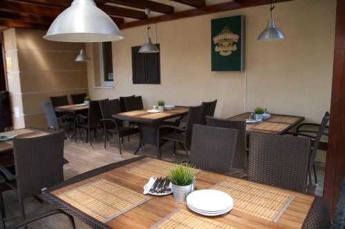 バルコニー/テラス, Platan Hotel in ペトゥーフィ シャンドル ラコテレプ バルコニー/テラス, Platan Hotel in ペトゥーフィ シャンドル ラコテレプ