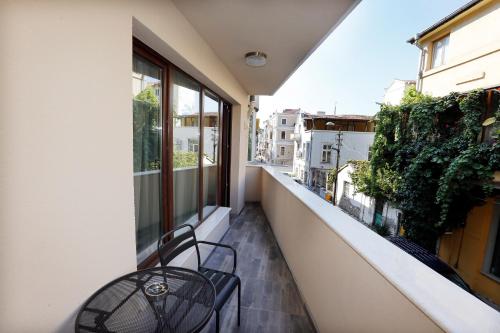 Ban công/sân hiên, Deluxe 2 Studios City Center in Burgas Ban công/sân hiên, Deluxe 2 Studios City Center in Burgas