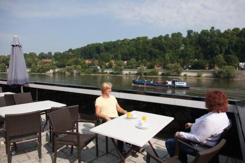 Balcony/terrace, Rotel Inn in Passau Balcony/terrace, Rotel Inn in Passau