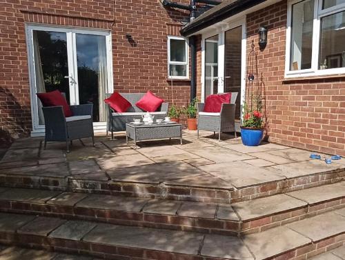 Vista exterior, Oak End Lodge in Sevenoaks Vista exterior, Oak End Lodge in Sevenoaks