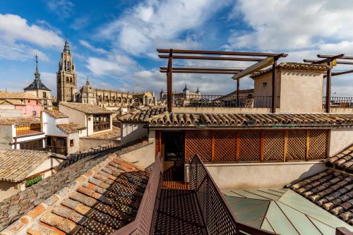 Balcony/terrace, Hotel Santa Isabel in Toledo Balcony/terrace, Hotel Santa Isabel in Toledo