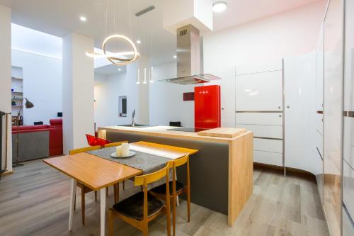 ห้องครัว, Luxusní velký apartmán s terasou v centru Litomyšle (Luxusni velky apartman s terasou v centru Litomysle) in ลิโทมิเซล ห้องครัว, Luxusní velký apartmán s terasou v centru Litomyšle (Luxusni velky apartman s terasou v centru Litomysle) in ลิโทมิเซล