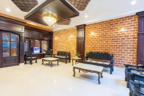 ロビー, Hotel Pabera Heritage Boutique in ブダニールカンタ ロビー, Hotel Pabera Heritage Boutique in ブダニールカンタ