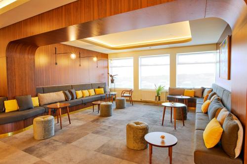 Лоби, Fosshotel Stykkisholmur PO in Стикишоумур Лоби, Fosshotel Stykkisholmur PO in Стикишоумур