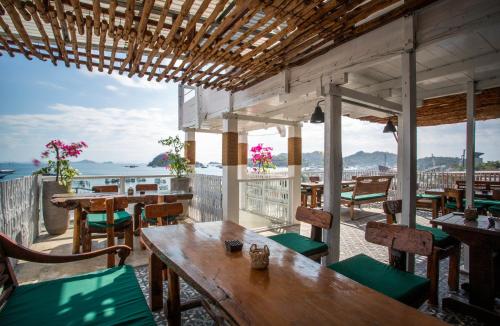 Ravintola, Eco Tree O'tel in Labuan Bajo Ravintola, Eco Tree O'tel in Labuan Bajo