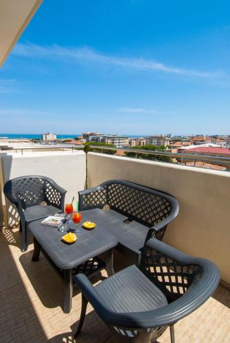 Erkély/terasz, Hotel Le Querce in Senigallia Erkély/terasz, Hotel Le Querce in Senigallia