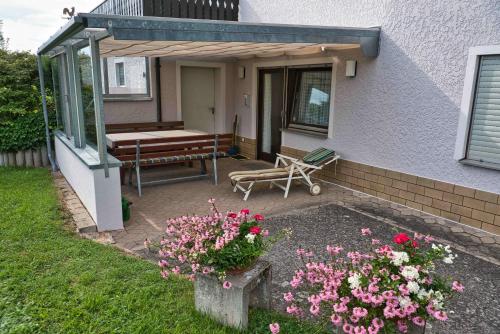 Balcony/terrace, Ferienwohnung Werner mit Terrasse in Haundorf Balcony/terrace, Ferienwohnung Werner mit Terrasse in Haundorf
