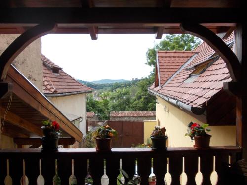 balkon/terras, Casa Lia in Sighisoara balkon/terras, Casa Lia in Sighisoara
