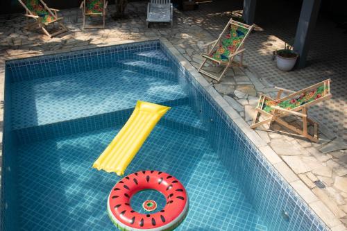 Swimming pool, Hostel Morada do sol Paraty in Paraty Centro Swimming pool, Hostel Morada do sol Paraty in Paraty Centro